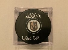 William Karlsson autographed Hockey Puck Vegas Golden Knights Signature COA