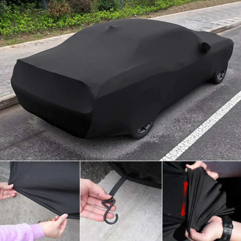 Cubierta interior suave elástica para coche impermeable polvo personalizada para Lamborghini Aventador Foto 4 de 4