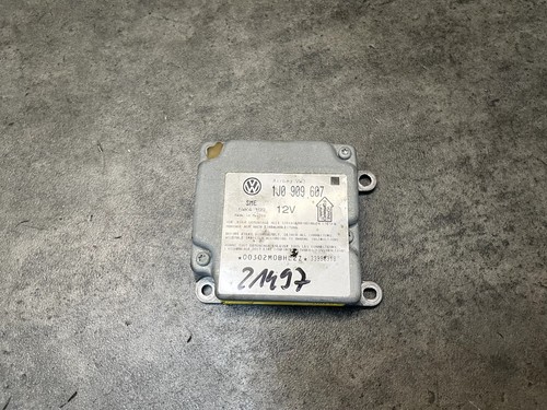 VW Golf 4 Airbagsteuergerät Steuergerät Airbag 1J0909607 #N21497