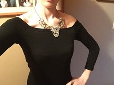 Super Sexy Hollywood Style Black Dress