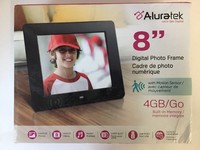 Aluratek - 8 Inch Digital Photo Frame Aluratek - 8 Inch Digital Photo Frame