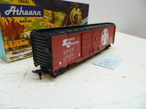 Athearn HO 50ft Double Door Box Car Wagon Santa-Fe 8742 Box 1317 | Condition: Used