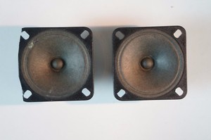 2 x  Sony 1.503.314.11 8 Ohm Lautsprecher Chassis Speaker  BW117