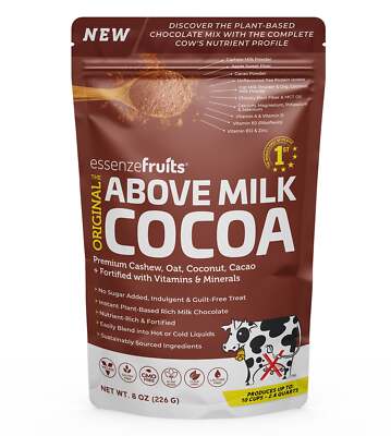 Vegan Chocolate Milk - Plant Based Milk Powder - Nutritional Match to Cow's Milk
