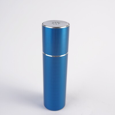 Salt Shaker Blue Anodizing Sören Elosoren Norway 1950s Vintage Emalox Mid Century