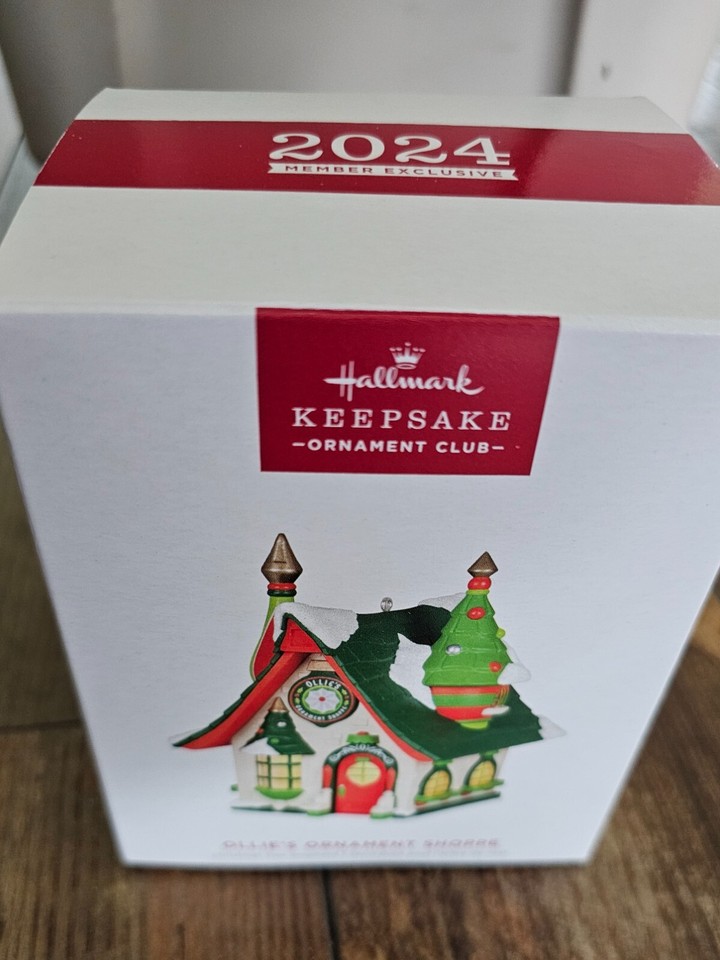 2024 Hallmark Keepsake Ornament Club Box Partial eBay