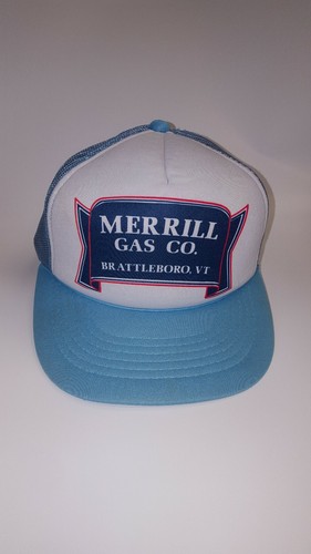VINTAGE RETRO MERRILL GAS CO. BRATTLEBORO, VT VERM