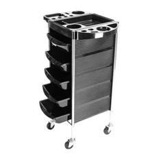 Salon Beauty Trolley Cart Storage Organizer Utility Cart Tool Holder Station