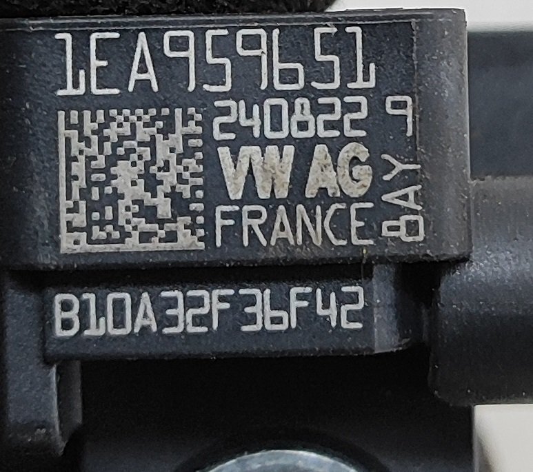 VOLKSWAGEN ID.4 E21 Rear Left B Pillar Impact Sensor