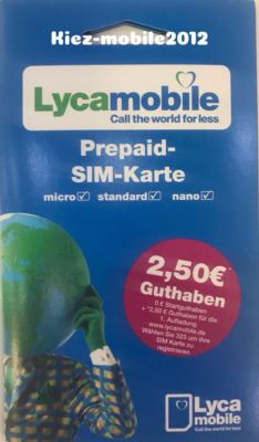 lycamobile prepaid tarife