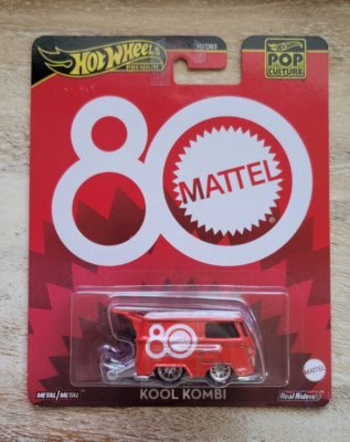 2024 Hot Wheels Pop Culture VW Volkswagen Kool Kombi Mattel 80th Anniversary