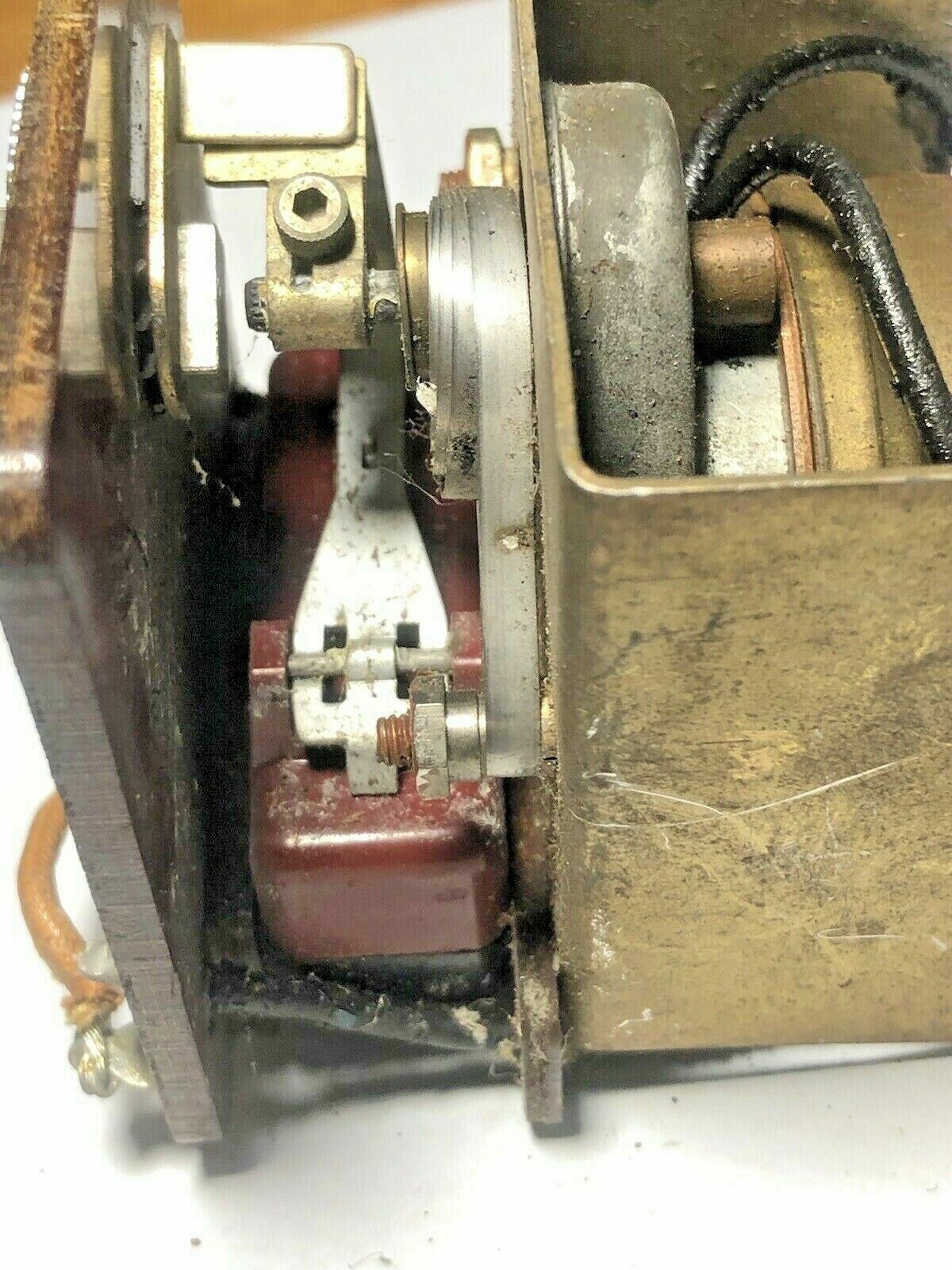 1954 Haydon E15450 Clock Motor 115v 3.8W 60 Cycle + 5901 Adjustable