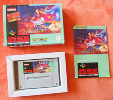 Thumbnail of ebay&reg; auction 277200365557 | SNES Super Nintendo Spiel: Disney's Aladdin Modul, Anleitung & OVP PAL