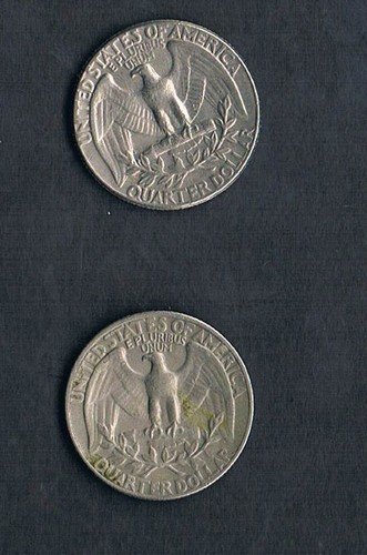 MONEDAS BUENAS CIRCULADAS CUARTO DE DÓLARES ESTADOS UNIDOS ELIGE FECHA - Imagen 2 de 2
