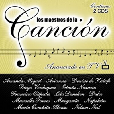 Amanda Miguel,Arianna,Denisse de kalafe,Diego Verdaguer,Ednita Nazario 2CDS NEW 