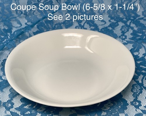 Sandstone CORELLE by CORNING * CHOICE OF PIECE * Plain Ivory 21-2698D - Picture 22 of 23