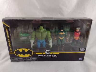 The Swamp Showdown Batman Robin Killer Croc 3,75'' Actionfiguren
