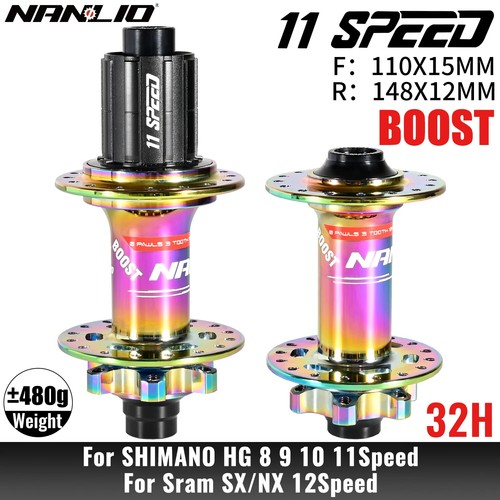 NanLio MTB Bicycle Hub 6 Pawls Boost 12x148MM 28/32Holes HG XD MS 8-12 Speed - Picture 39 of 48