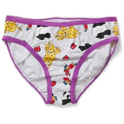 Girls size 4-6 MINECRAFT summer singlet / brief set sleepwear pjs NEW 2216 - 第 4/5 張圖片