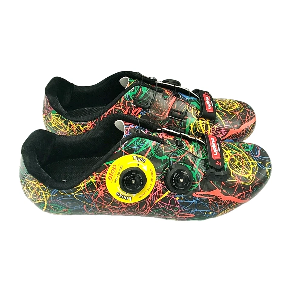 Upline Cycling Shoes Size 11.5 & 12 US 45 & 46 EU Carbon Outsole 3K Men Sport - Image 2 of 4