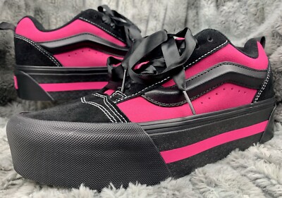 Satin Vans Ua Era Stacked Flower Vans Old Skool Stacked Trainers