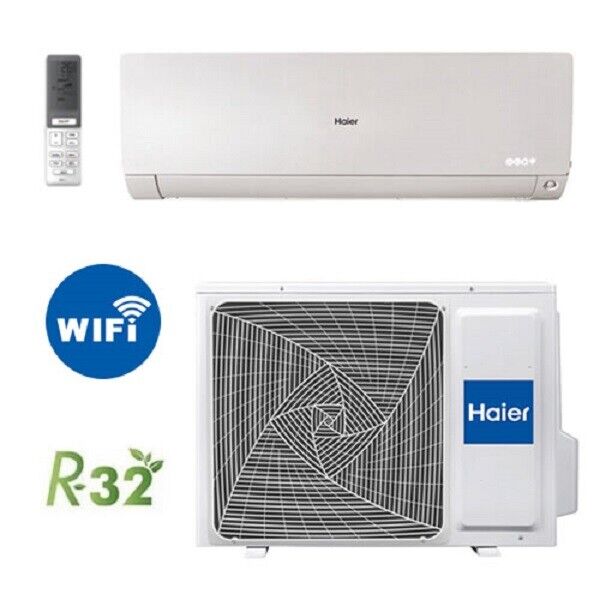 Ar condicionado fixo (1x1) HAIER FLEXIS 9000BTU WIFI BRANCO