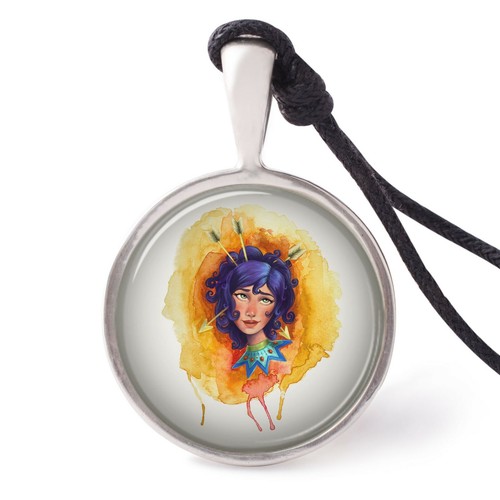 Zodiac Astrology-2 Necklace Pendants Pewter Silver Jewelry Jewelry JNP - Picture 6 of 13