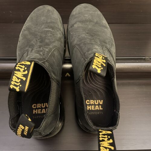 Dr. Martens Hardie II Black Leather Chelsea Work Boots Size M 10/W 11 - Picture 4 of 7