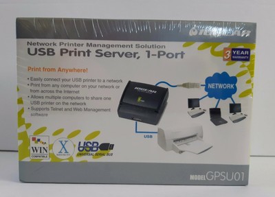 iogear printer server