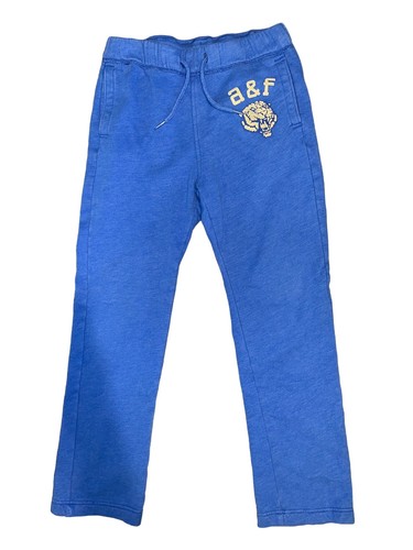 Abercrombie & Fitch Kids Blue Logo Sweat Pants Size Medium - Picture 5 of 8