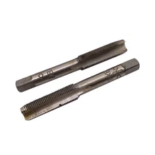 US Stock HSS 8mmx0.75 Metric Taper & Plug Tap Right Hand Thread M8x0.75mm Pitch