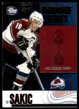 2002-03 pacific calder hardware heroes Joe Sakic Colorado Avalanche #3 R111