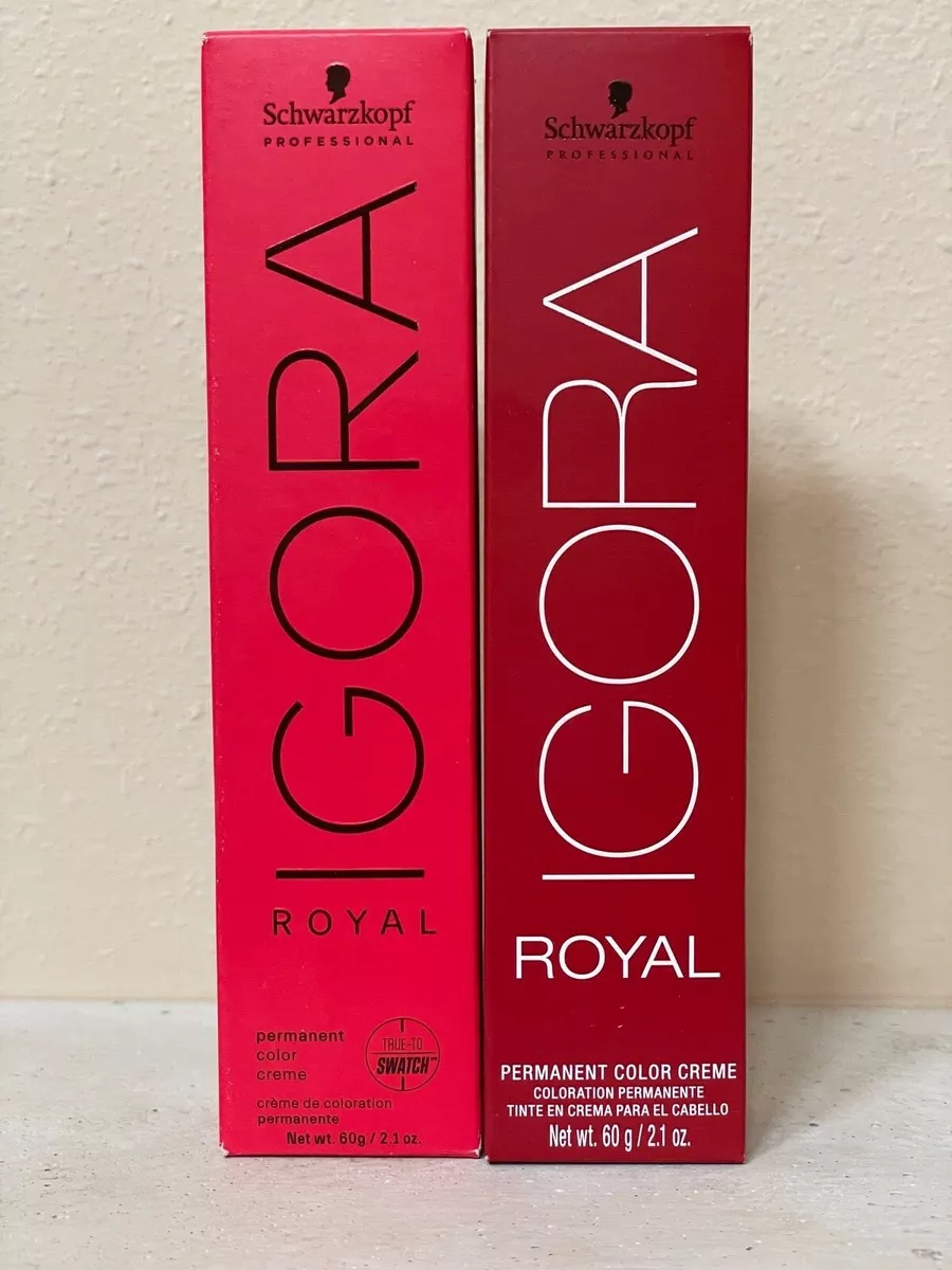  Schwarzkopf Professional Igora Royal Permanent Hair