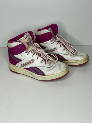 Vintage 80s Reebok Pop Tops Hi Top 