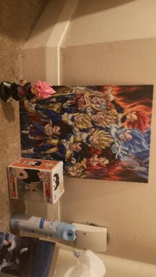dragonball z, metal poster, vegeta funko pop, and had made ssj rose goku black 