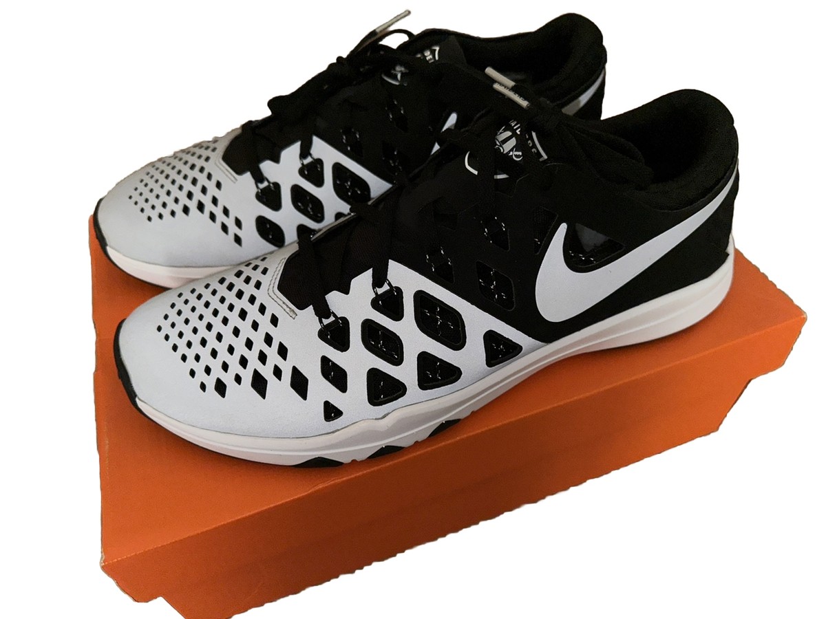 Nike Train Speed 4 AMP Oakland Raiders NFL Sz 12 Rare 848587 011