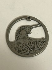 Vintage Pewter Unicorn Charm/Pendant