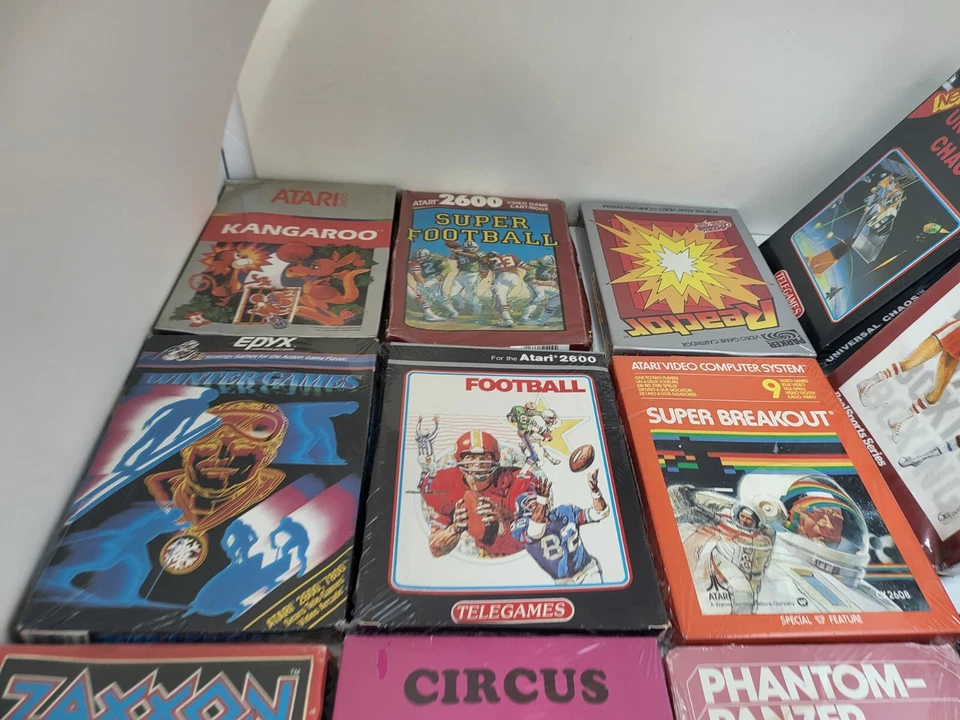 12 LOT NEW PAL GAMES FOR ATARI 7800 + 2600 + PLUS RETRON 77 BUMP N JUMP - Image 4 of 4