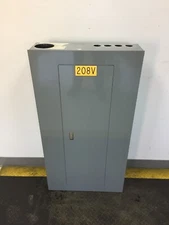 SQUARE D 225 AMP 208/120 VOLT 3 PHASE 42 CIRCUIT MAIN LUG PANEL..P-822