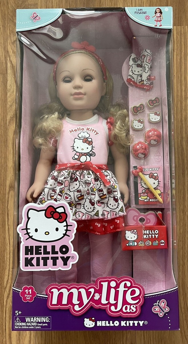 My Life As Hello Kitty Doll With Extra Accessories Cooking Play Set NIB