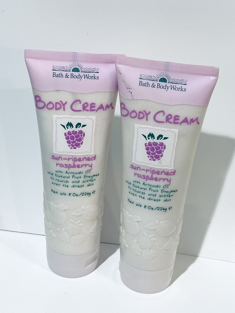 Bath &amp; Body Works Vintage Sun-Ripened Raspberry Body Cream Lotion 
