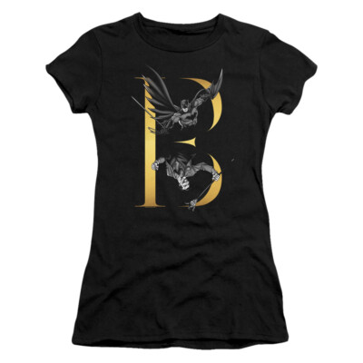 Batman Juniors T-Shirt Batman Joker Feud Black Tee