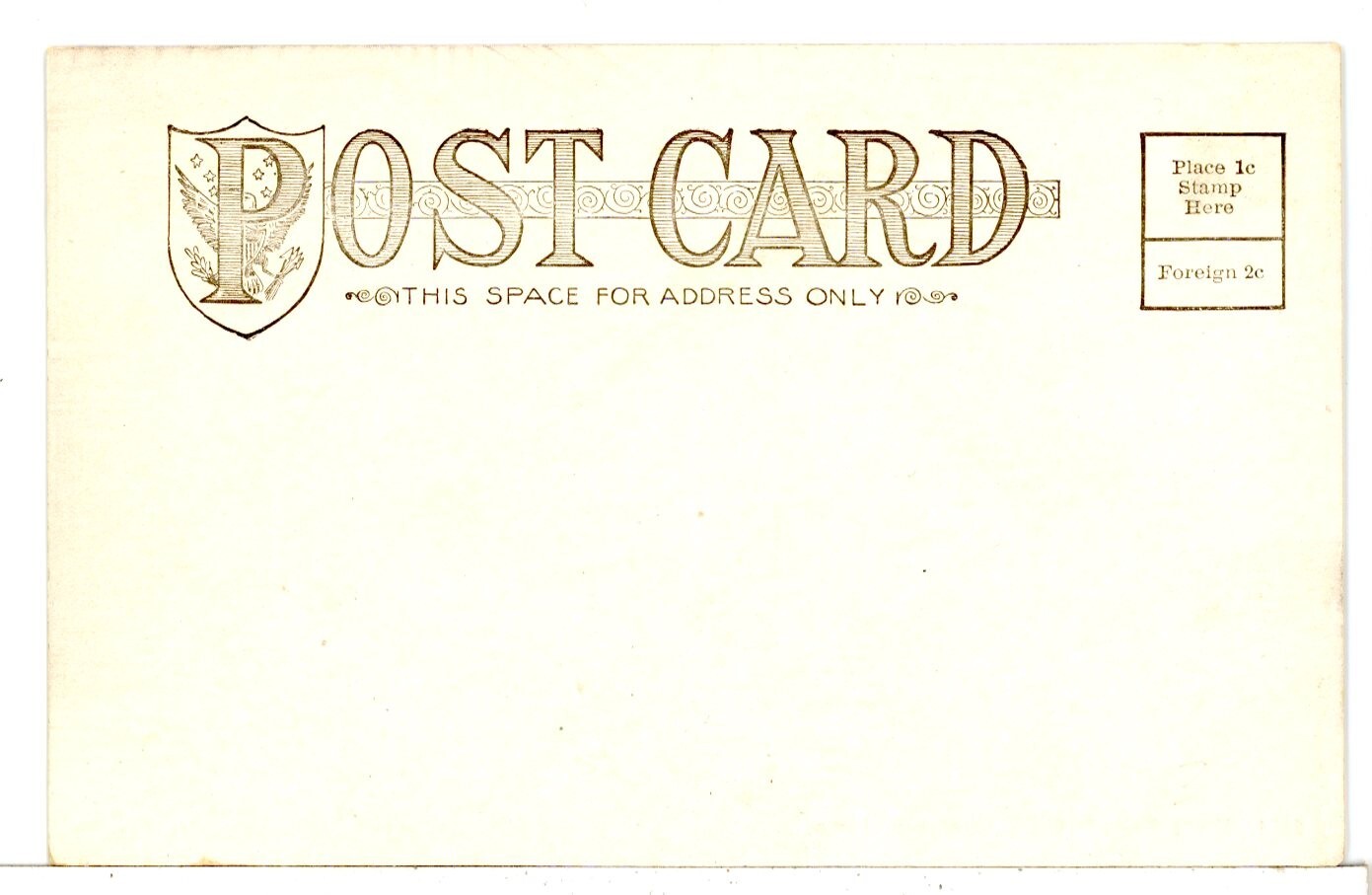 1901 1907 West Side Businesses on the Square, Chariton, Iowa Postcard