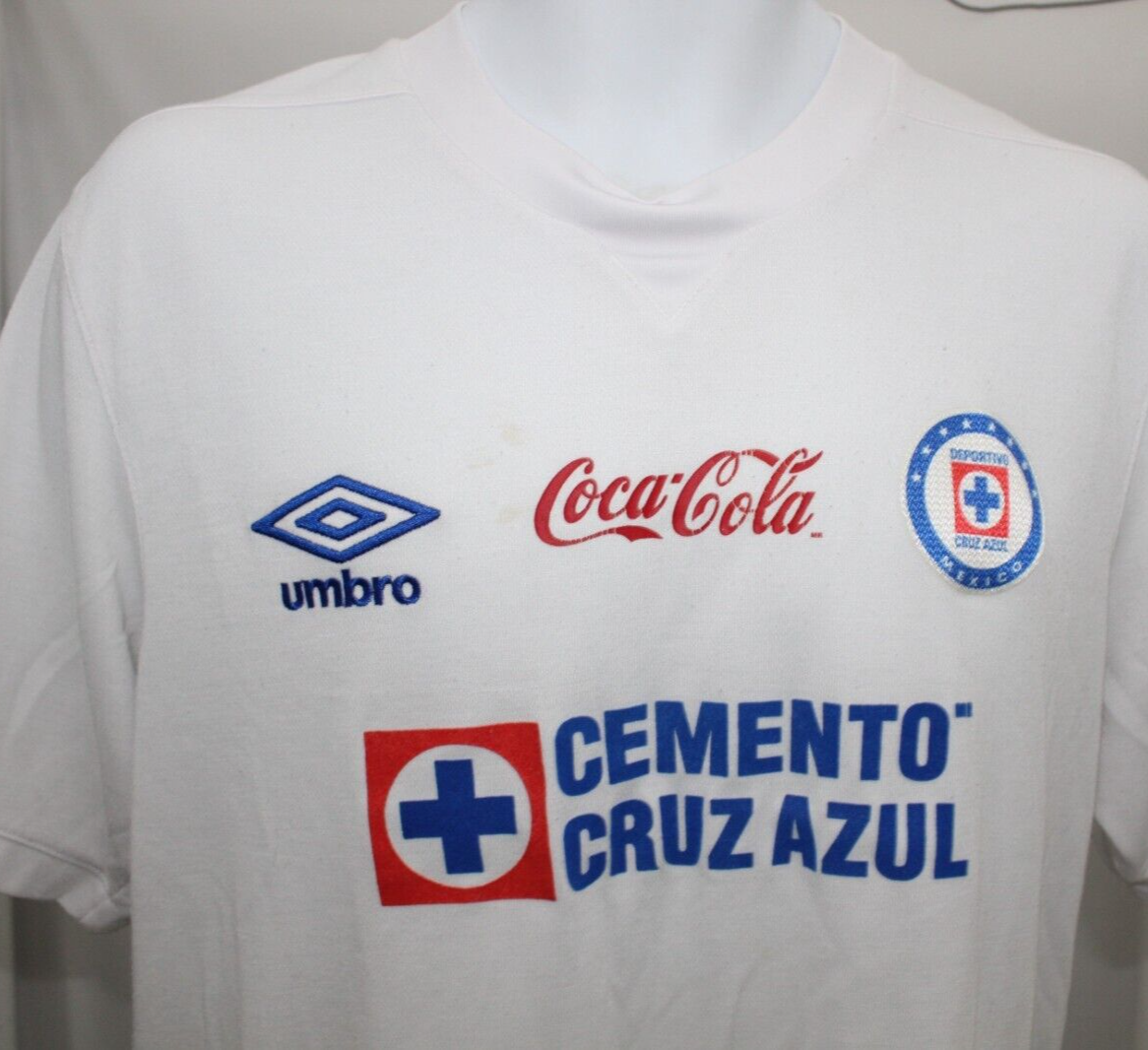 Club Deportivo Cruz Azul Authentic Umbro Jersey size Large 2013