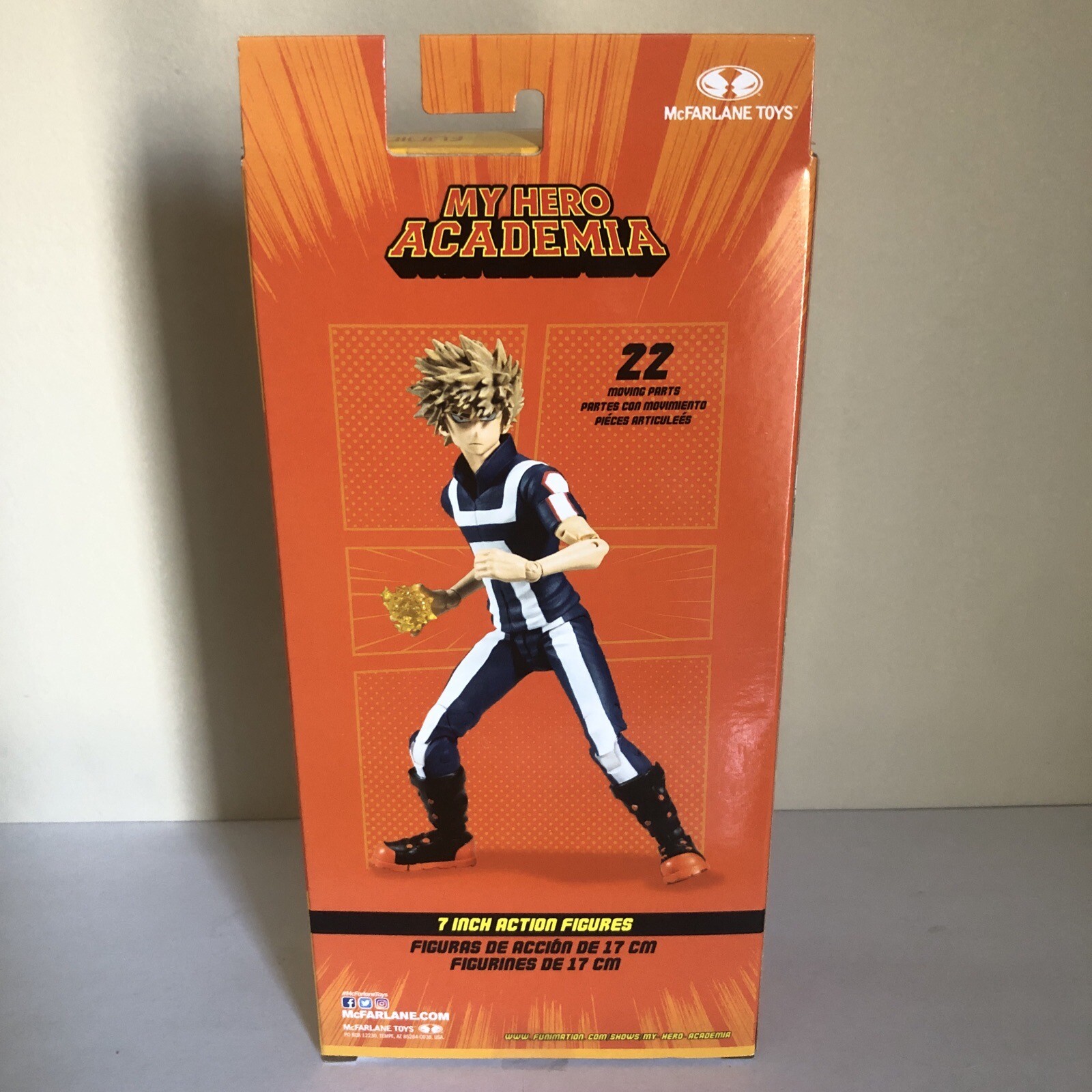 KATSUKI Bakugo McFarlane Toys My Hero Academia 7" Collectible Action Figure NIB