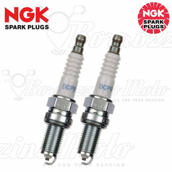 2 Kerzen Original NGK DCPR9E Aprilia RSV R 1000 2004-image