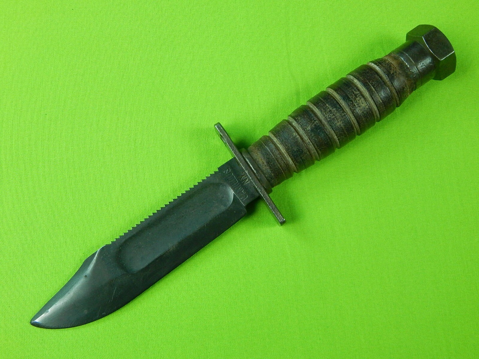 US Vietnam Era Camillus Jet Pilot Survival Commando Fighting Knife eBay