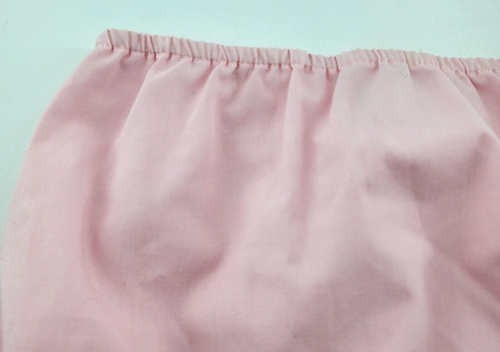 Vtg Baby Girls Pink Tiered Ruffle White Lace Trim Dress/Bloomers RN 50255 Sz 18M - Picture 12 of 18