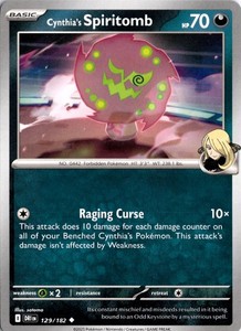 Cynthia's Spiritomb 129/182 Destined Rivals