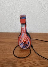 Spiderman Wired Headphones for Kids with Adjustable Headband